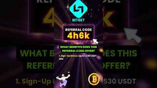 Bitget Referral Code quot4h6kquot Unlocks Exclusive Trading Benefits  Crypto Kickstart [upl. by Inaboy]