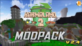 Modpack KARMALAND 2  Minecraft Server 1710  Serie HeberonYT [upl. by Adrahc]