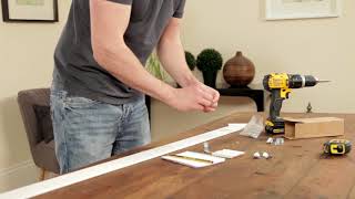 How to install wooden blinds  Wooden Blinds Direct [upl. by Euphemia113]