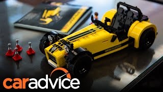 2017 Caterham Seven 620R LEGO review  CarAdvice [upl. by Balling953]