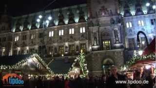 Hamburger Weihnachtsmarkt 2012 auf dem Rathausmarkt [upl. by Dunn]