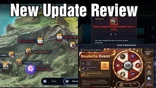 Black Desert Mobile New Update New Region Events amp Class Ballance [upl. by Anatollo]