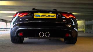 Jaguar FType V6S Active Exhaust On amp Off [upl. by Catherin]