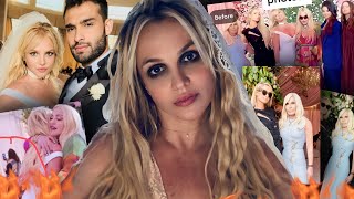 EXPOSING Britney Spears and Sam Asgharis FAKE Wedding PHOTOSHOP Green Screens and AI Technology [upl. by Marcy325]