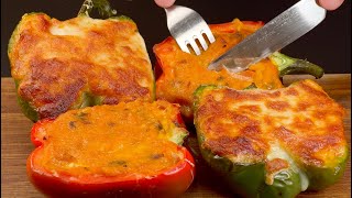 Ich mache alle drei Tage gefüllte Paprika Abendessen in 15 Minuten Sehr leckeres 🇫🇷 Familienrezept [upl. by Wadleigh911]