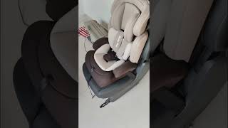 Booster Car Seat using Seat Belt Installation baby booster [upl. by Andonis]