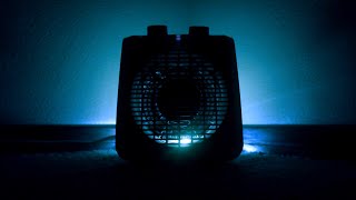 ASMR Fan Heater  Blue Ambiance  White Noise  Relaxing  Sleeping [upl. by Rosel438]