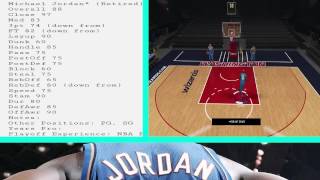 Michael Jordans NBA 2K3 Player Rating  Age 40  DEBATE [upl. by Sonitnatsok]