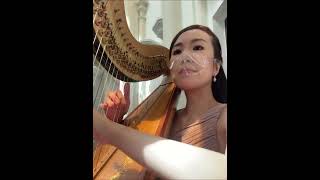 Bach’s Arioso  Harp Solo [upl. by Billen]