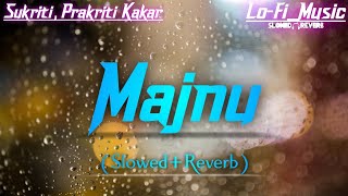 Majnu  SlowedReverb  Sukriti Prakriti Kakar  Mellow D  Slowed Verse Song 2022 [upl. by Eecyal]