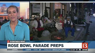 Rose Bowl Parade Preps [upl. by Kjersti]