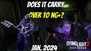 Everything That Does And Doesnt Carry Over To New Game Plus In Dying Light 2  January 2024 [upl. by Anielram]