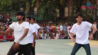 SRKRS FLASHMOB BY DANCERS TOWN FROM SRKR CINE CLUB ON COLLAB WITH CODING CLUB  flashmob dance [upl. by Roy]