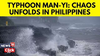 Typhoon ManYi News  Typhoon ManYi Devastates Northern Philippines  Typhoon In Philippines  N18G [upl. by Ddat]