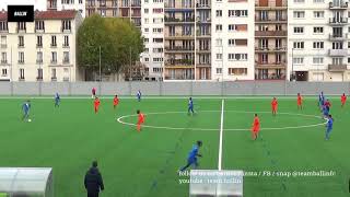 2017 11 12 U17 NATIONAUX ACBB vs Montrouge fc 92 [upl. by Jessi]