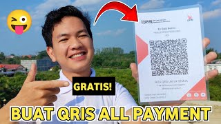 BERHASIL Cara Buat QRIS All Payment Terbaru 2023 Buat Kode QR Code Sendiri All Merchant [upl. by Catherina164]