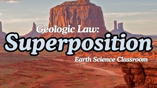 Geologic Principle Superposition [upl. by Elak]