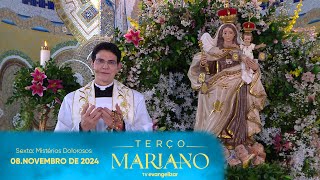 SextaFeira Mistérios Dolorosos  Terço Mariano com PadreManzottiOficial  081124 [upl. by Jenifer788]