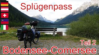 Bodensee Comersee über den Splügenpass [upl. by Phonsa]