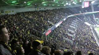 Gladbach vs BVB 11 Stimmung vor dem Spiel Mönchengladbach  Borussia Dortmund schwatzgelbdevideo [upl. by Alemak]