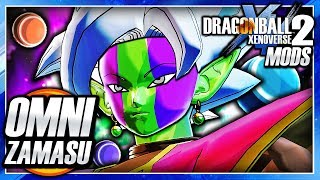 Dragon Ball Xenoverse 2 PC Omni Merged Zamasu Fusion DLC Mod Gameplay Omni King Zamasu [upl. by Dnomse408]