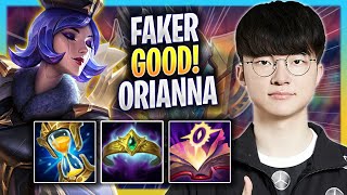 FAKER IS SO GOOD WITH ORIANNA  T1 Faker Plays Orianna MID vs Talon  Bootcamp 2023 [upl. by Eetsirk275]