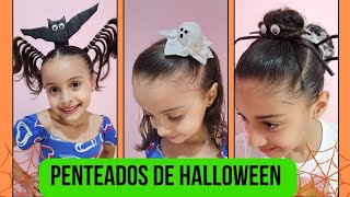 COMO FAZER PENTEADOS DE HALLOWEEN 🎃 [upl. by Attelrahs963]