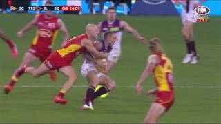 New injury pain for Ablett  AFL [upl. by Adlesirc]