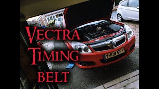 Vectra 19 CDTI timing belt replace [upl. by Lorry954]