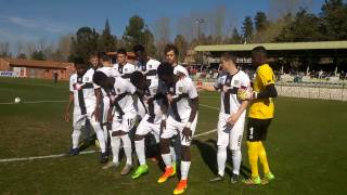 Torneo di Viareggio CagliariParma ingresso squadre in campo [upl. by Enialehs]