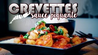 Crevettes sauce piquante  Le Riz Jaune [upl. by Halihs]