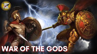 GREEK MYTHOLOGY THE TITANOMACHY FIRST GODWAR TOLD BY ZEUS [upl. by Keemahs338]