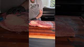 Brisket Trim amp Seasoning brisket traeger bbqlife [upl. by Whitten824]