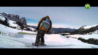 GoPro Snowboarding  FIS EC Snowpark Hero Seiser Alm 2016 [upl. by Latsirhc]