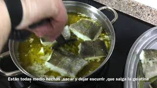 Receta de bacalao al pil pil por Josemi Olazabalaga de Aizian [upl. by Caye97]