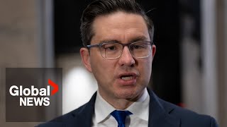 Pierre Poilievre calls quotFreedom Convoyquot trucker protest quotan emergency Justin Trudeau createdquot [upl. by Nitsraek]