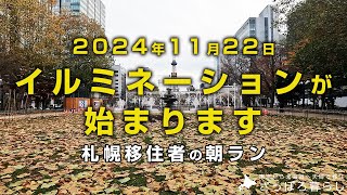 本日から札幌イルミネーションです｜札幌移住者の日常 [upl. by Kciderf60]