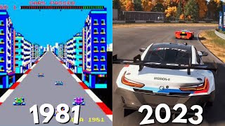 Evolution Of Racing Games 19812023 [upl. by Alrac579]