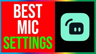 Streamlabs BEST Mic Settings 2024 [upl. by Priscilla]