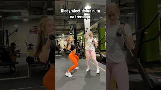 ZWARIOWANE🤪gymhumor śmieszne dance goodvibes trening sport girl siłownia [upl. by Giffer]