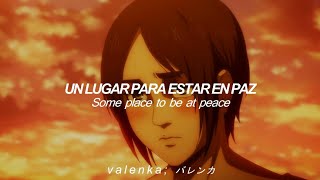 Shingeki No Kyojin  OST  Call Your Name  Sub Español amp Lyrics AMV [upl. by Notffilc]