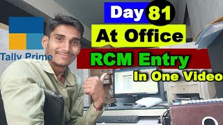 RCM Entry in Tally Prime [upl. by Joab]