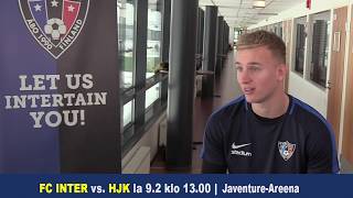 INTER TV Haastattelussa Daan Klinkenberg [upl. by Rosalind828]