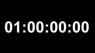 CRONÓMETRO de 1 hora SIN ALARMA  Temporizador de 60 minutos [upl. by Ariayek]