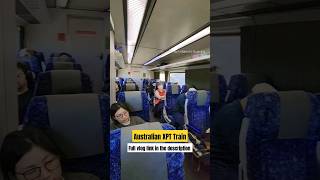 Australia XPT Train  SydneyCanberra XPT Train  XPT Train sydney vlog travel Train railway [upl. by Sweet276]