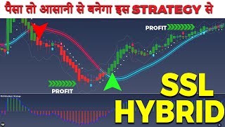 SSL Hybrids Indicator trading strategy for intraday [upl. by Einamrej580]