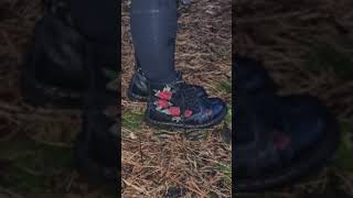 Dr martens boots ASMR walking [upl. by Yelsew166]