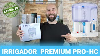 🦷 Irrigador Premium ProHc 🦷 Review Completa en Cepilladoeléctrico [upl. by Neenaej]