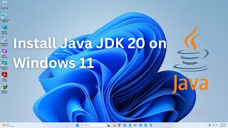 How to install Java JDK 20 on Windows 11 [upl. by Aneahs]