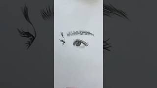 art howtodraweyesstepbystep drawing sketch howtodrawfacesforbeginners [upl. by Nylrak]